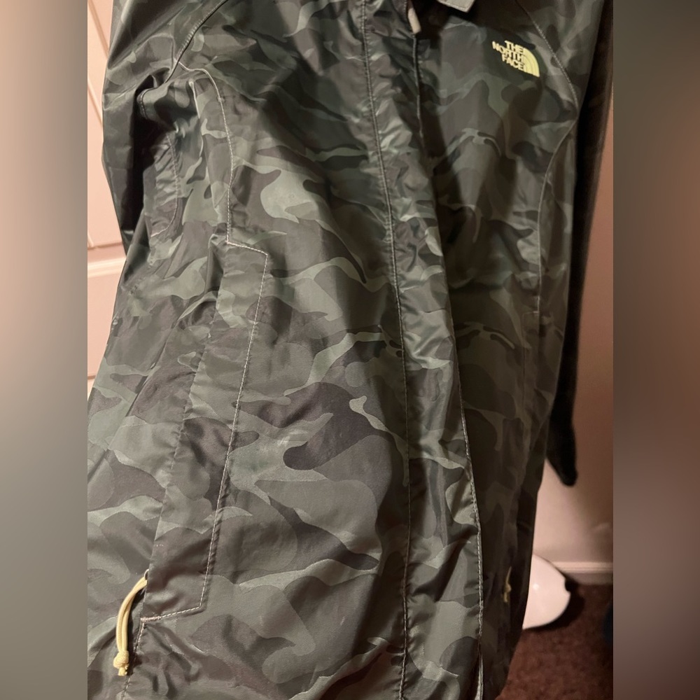 Camo North Face Wind Jacket